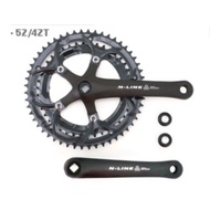 42/52 T Alloy folding crank