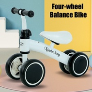 Balance Bike for Kids Toys Boy Girl Mini Bike with 4 Wheels Baby Toddler Scooter Bike Gift