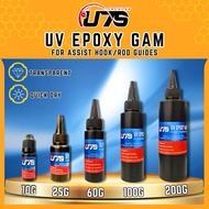 UTS UV Epoxy Gam Gum Assist Hook / Rod Epoxy