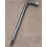 HANDLEBAR (HANDLE) SOCK L 1/ 2DR CHROME 9.5" MAXSUPE