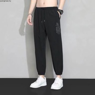 (Size M-8XL) Ready Stock OOOTD Jogger Tracksuit Set Fashion Hip Hop Sport Adids Street Gray Grey Tre