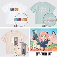 SALE‼️綠色160現貨‼️日本人氣TV動畫 間諜家家酒 SPY x FAMILY UT 第2彈‼️ Uniqlo UT 童裝 / 男童 女童短袖TEE / Anya 印花T恤 情侶裝T恤