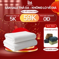 Hotel Bath TOWEL L&A - BLUE TOWEL 70x140cm 400g With Thick, Absorbent Cotton Thread