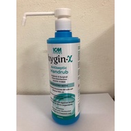 Hygin-X Antiseptic Handrub (500ml) (Rinseless Hand Sanitiser)