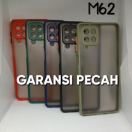 CASE DOVE SAMSUNG M62 / F62 CASE TRANSPARAN MACARON