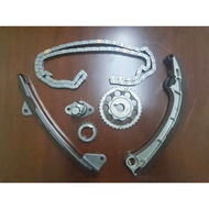 TOYOTA ALTIS ZZE121,ZZE122,WISH 1.8 ZNE10 TIMING CHAIN SET (6PCS) (1ZZFE)