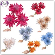 Big dahlia 3 head flower artifitial for wedding and home decoration