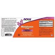 Ready Now Food Melatonin 3mg 60 VegCap Overcome Difficulty Sleeping Now Melatonin USA G00D QU4LITY