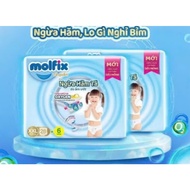 [Combo of 3 packs] Molfix Jumbo Oxygen Diapers, Ultra Thin, Diaper Prevention M126+18,L108+18,XL96+1