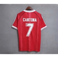 Top quality 1991/92 season Manchester United home retro jersey CANTONA #7