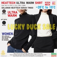 UNIQLO Women Heattech Ultra Warm Shirt High Neck Women's Thermal Very Warm
