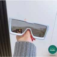 DS Fashion Oversized Square One-Piece Lens Unisex Sunglasses