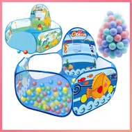 Baby Ocean Ball Playball Pool Pit Pop Up Playtent for Kids Castle Swim Pool Kolam Renang Ocean Ball 