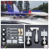 YYE RC Plane Landing Gear, Steering Wheel KT Board SU27 Assembly Kit, Toy Accessories Quadcopter Lig