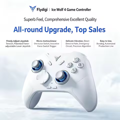 Flydigi Direwolf 4 Gaming Controller Direwolf 3 Bluetooth Gamepads Wireless Controller For PC Switch