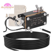 Pocket EFHW Antenna K24 3-30MHz Frequency Band Shortwave Antenna Wideband End-Fed Halfwave Antenna