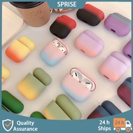 SPRISE Korean Gradient AirPod Case Silicone Ins For Airpods Pro Airpod Gen 1/2 Casing Protective Case Cover