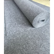 Geotextile Carpet Size 50x50 CM Light Grey Nonwoven Multifunctional Carpet Exhibition Carpet Content