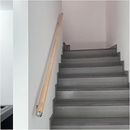 Wooden Handrail Non-Slip Wood Indoor Stair Handrails For Home Kindergarten Corridor Railing Villa Lo