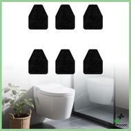 [Toolroom] 6 Pieces Bathroom Urinal Floor Pad, Water Absorption Urinal Pads for School Airport Gym