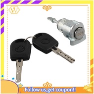 【W】Left Lock Cylinder Car Door Lock Cylinder Left Lock Cylinder for