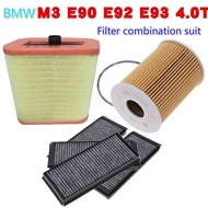 BMW M3 E90 E92 E93 V8 4.0T air conditioner oil filter element three-filter combination Kit