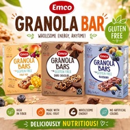 EMCO Granola Bar Gluten Free (5 Bars in a box), Fruit Mix/ Dark Chocolate/Blueberry