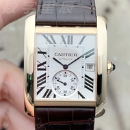 Cartier/Cartier Tank Series 18K Gold Fully Automatic Mechanical Men's Watch W5330001