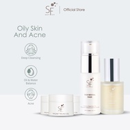 SF Beauty Skin Oily Skin and Acne Skincare Home Spa Set  油性痘痘肌膚 居家护肤套装