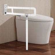27.56" Tub Handrail – Foldable, Antibacterial ABS, Stainless Steel, 220 lbs Weight Capacity, Noctilu