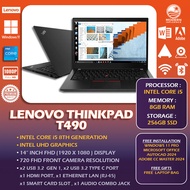 🔥LENOVO THINKPAD T480/T490 LAPTOP - INTEL CORE i5/i7 PROCESSOR - 6th/8th GEN - 14" INCH FHD DISPLAY 