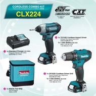 MAKITA CLX224 COMBO SET FREE Makita M0600G Drill