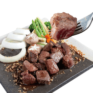【豪鮮牛肉】安格斯PRIME頂級霜降沙朗骰子5包(100G+-10%/包)免運組