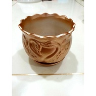 Ceramic pot golf 12cm × 11.5cm H