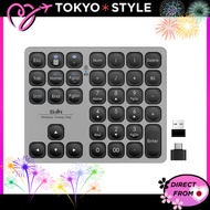Ewin Numeric Keypad Bluetooth 5.2 / 2.4G Connection Dual Device Connection Mac Compatible Wireless N