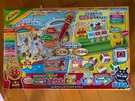 SEGA TOYS 100% 新 日本版 ANPANMAN 麵包超人 日文 英文 雙語言 學習書 點讀筆 送禮