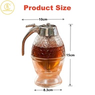 200mL Plastic Multipurpose Honey Bottle with Handgrip Syrup Sauces Condiments Coconut Oil Dispenser 