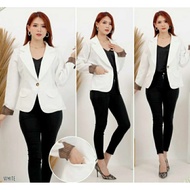 PREMIUM SCUBA WHITE BLAZER WOMEN'S BLAZER OFFICE BLAZER FORMAL BLAZER WORK BLAZER BLACK BLAZER FOR W