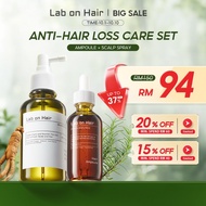 Lab On Hair 2in1 Scalp Spray + Ampoule - Hair Tonic Serum Rambut Anti Hair Loss Haircare Treatment S