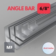 Aluminium Equal Angle Bar Aluminium Angle Corner Track L Shape SUDUT ALUMINIUM 铝合金 2mm Thickness  DI