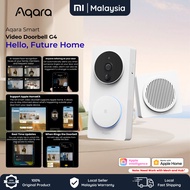 CN Aqara HomeKit Smart Video Doorbell G4 Wide Angle CCTV Face iD Security Camera Visitor Identificat
