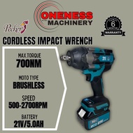 ''PECKER'' IMPACT WRENCH C/W 2 BATTERY 5.0AH AND CHANGER -700NM -21V