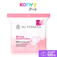 Nu Formula นู ฟอร์มูล่า สำลีแผ่น เช็ดหน้า Derma Facial Cotton 200pcs