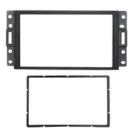 For HUMMER H3/SAAB 97X/Corvette Compatible Double Din Radio DVD Stereo CD Dash Mount Trim Panel Fasc