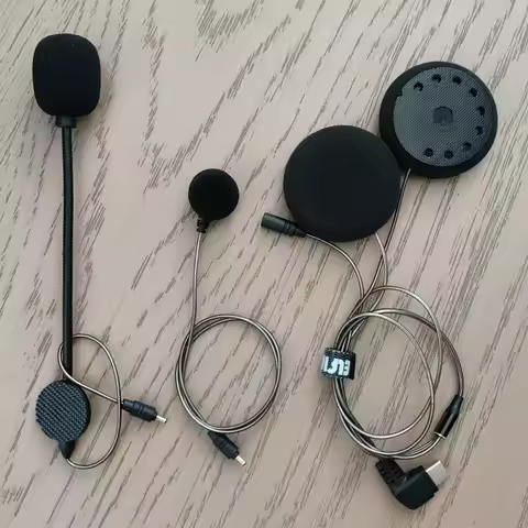 ELFINEAR 45MM Helmet Headset Speaker With Microphone Upgrade Replacement Only for LEXIN ET COM G4 G2