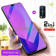 Vivo Y12s Tempered Glass Screen Protector Vivo Y20 Y20i Y20s Y30 Y50 Y31 2021 Y19 Y17 Y15 Y12 Y11 V20 SE Pro V19 2020 Anti Blue Light Ray Full Coverage Protective Glass Film