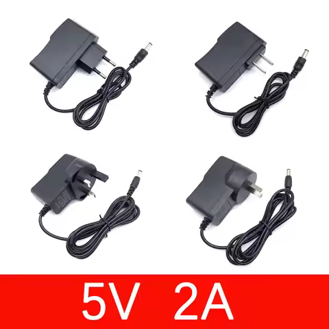 5V 2A AC/DC Set-Top Box Adapter Power Charger for Multimedia Player Smart Android T95Zplus H96max T9