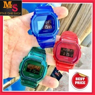 G-SHOCK DW-5600 sports watch GSK DW 5600 DIGITAL UNISEX WATCH JELLY TRANSPARENT SPECIAL COLOURS Wate