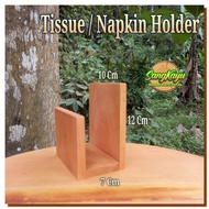 Wooden tissue tissue holder napkin holder tissue holder wooden tissue holder 4