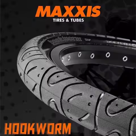 MAXXIS Hookworm 26 x 2.5 Bicycle Tire BMX Wire Bead Clincher Tire for Street Park vert Flatland 26 2